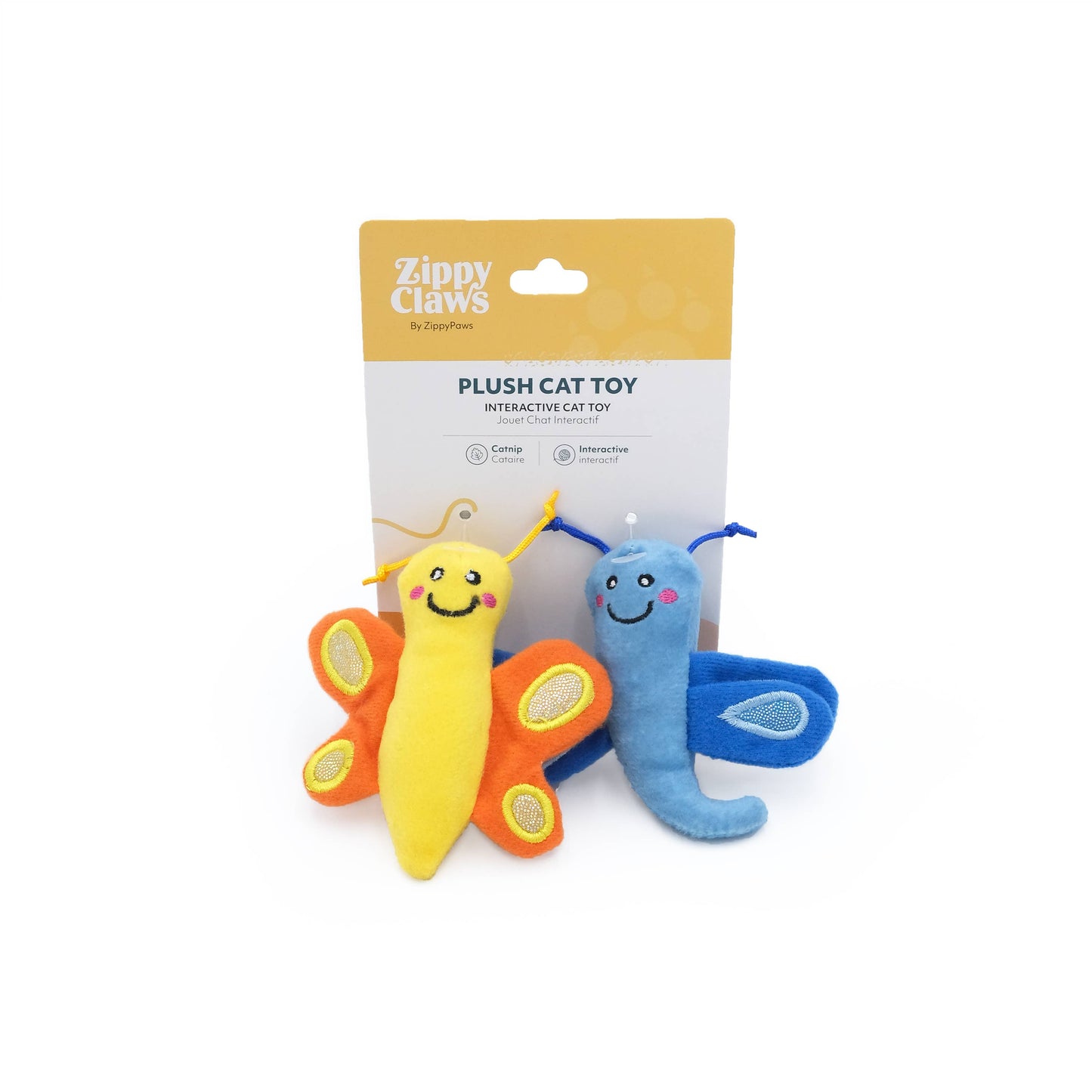 ZippyClaws® 2-Pack - Butterfly and Dragonfly