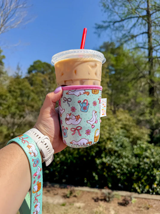 Silliest Goose On The Loose Coffee Sleeve
