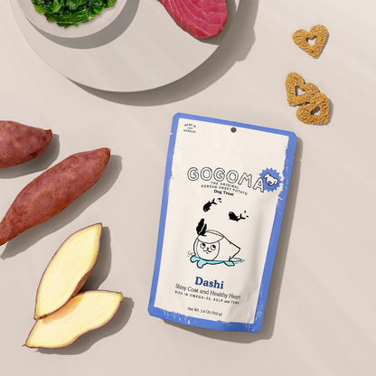 Gogoma Kelp + Tuna Whole Food Dog Treat for Heart Health