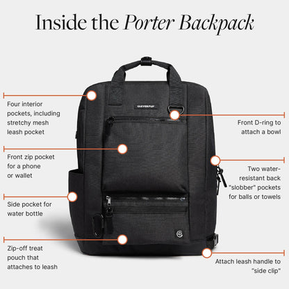 Porter Dog Gear Backpack: Check