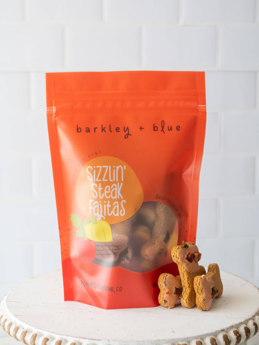 Barkley & Blue Steak Fajitas Bone Dog Biscuits