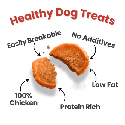 Chicken Chips Dog Treats: 4oz
