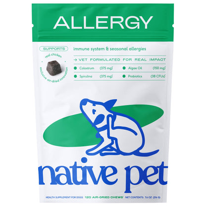 Native Pet Allergy & Immune Chews 60ct