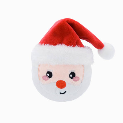 HugSmart Pet - Happy Woofmas | Santa - Dog Ball Toy
