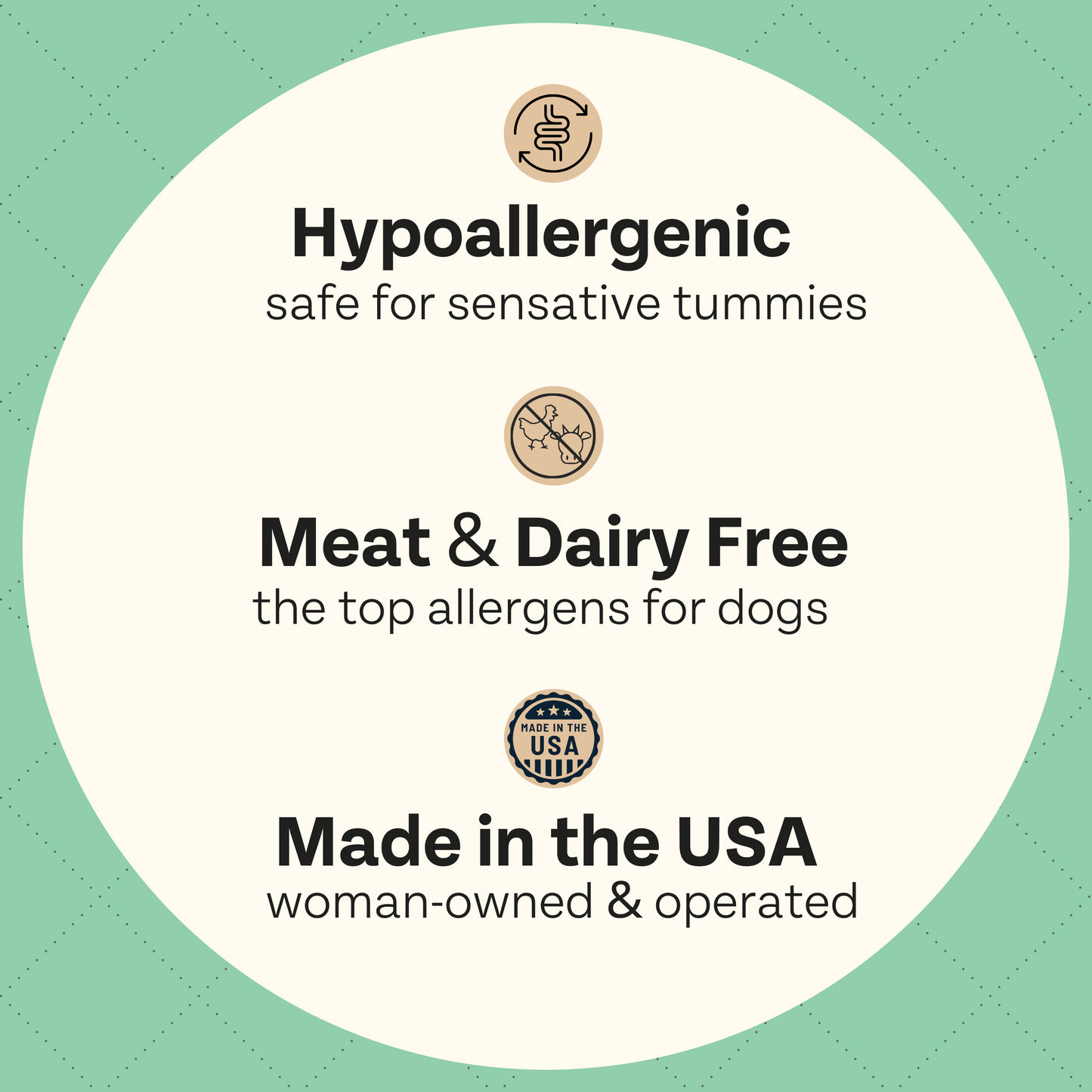 Veggie Dailies Kale Carrot Spirulina Dog Treats