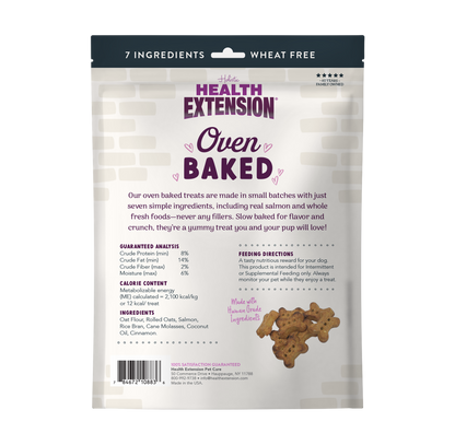 Oven Baked Salmon Treats: 6oz