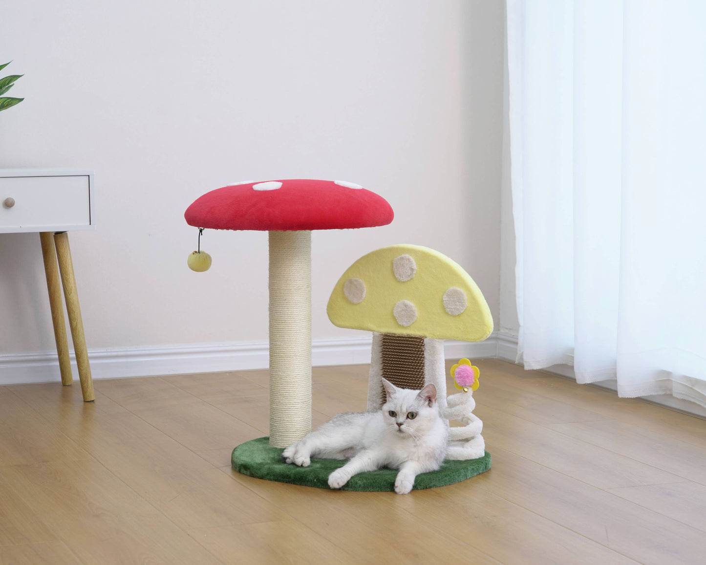 Cat Tree Magical Mushroom Cat Perch