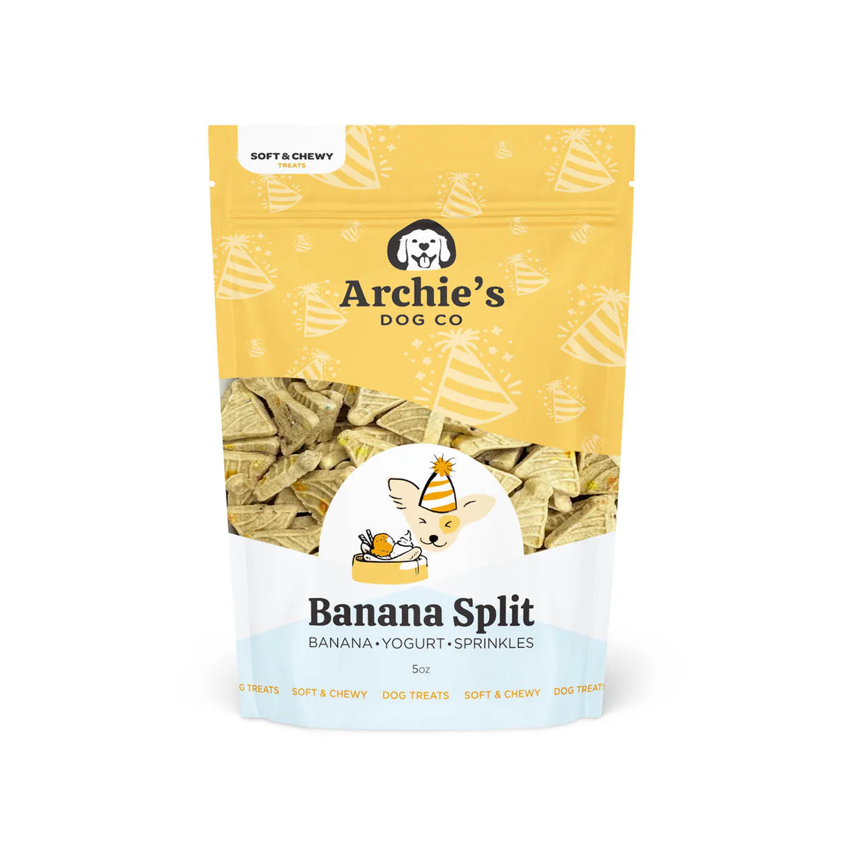 Archie's Banana Split Dog Treats