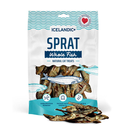 Icelandic Sprat Whole Fish Cat Treats