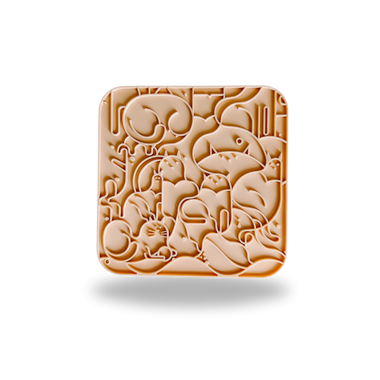 Barks and brownies Cat Lick Mat | Cloud
