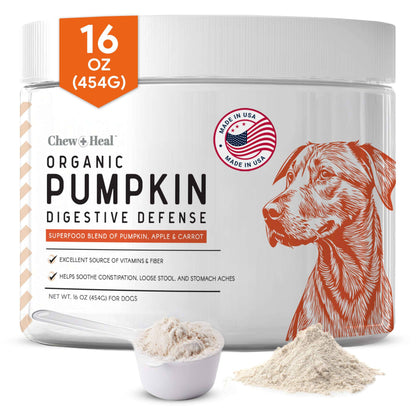 Chew + Heal Organic Pumpkin Powder Blend