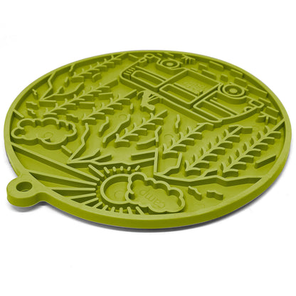 Camp eMat Enrichment Lick Mat With Suction Cups