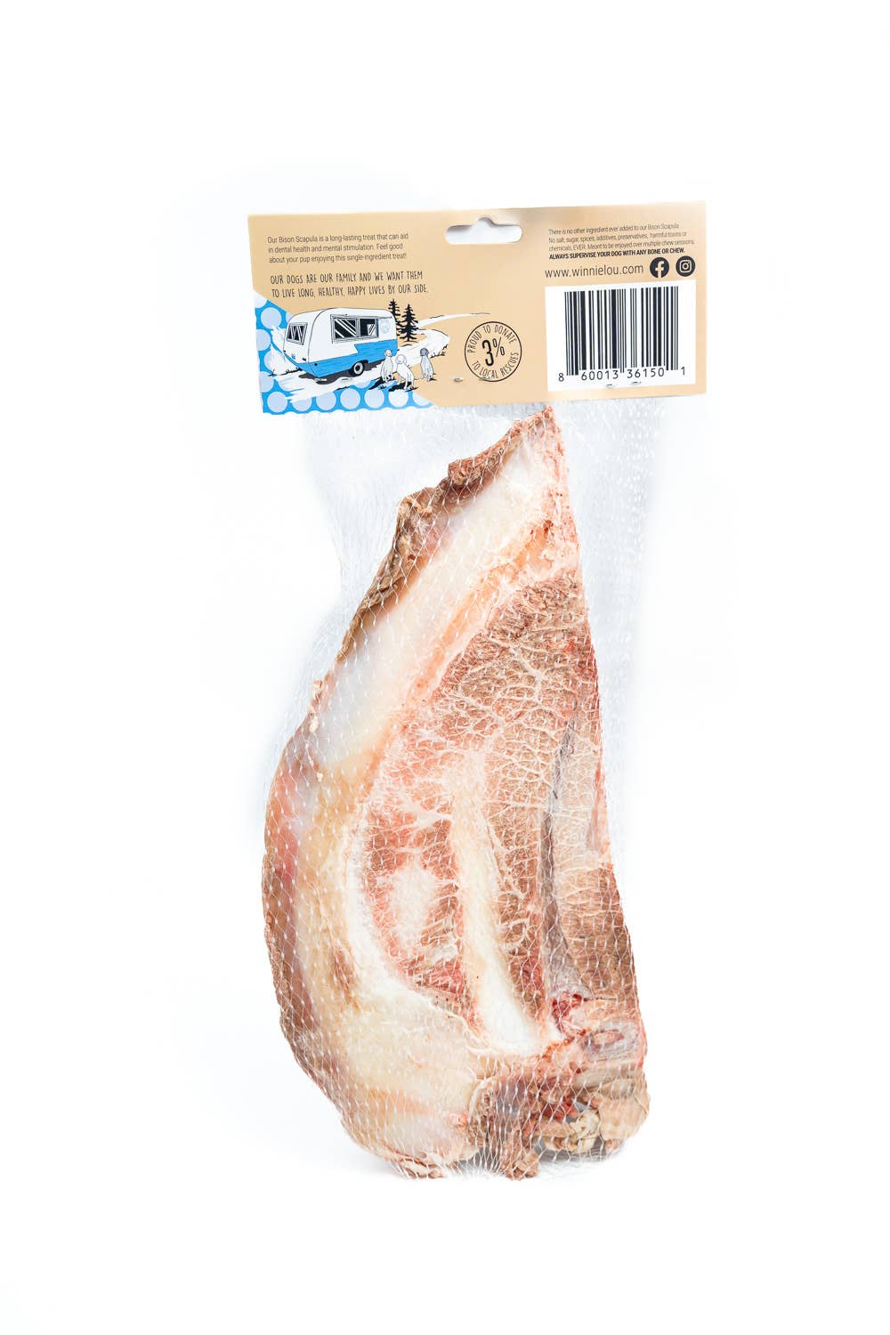 Winnie Lou Bison Scapula Chews