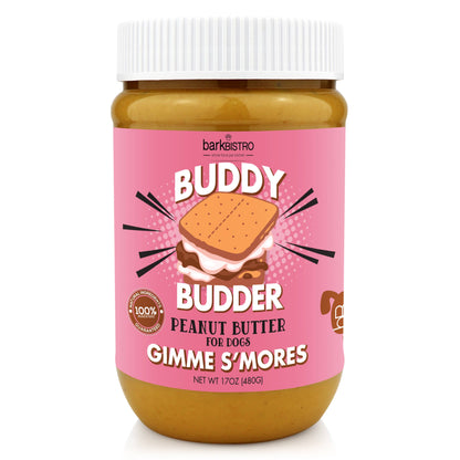 Dog Peanut Butter Gimme S'mores Buddy Budder