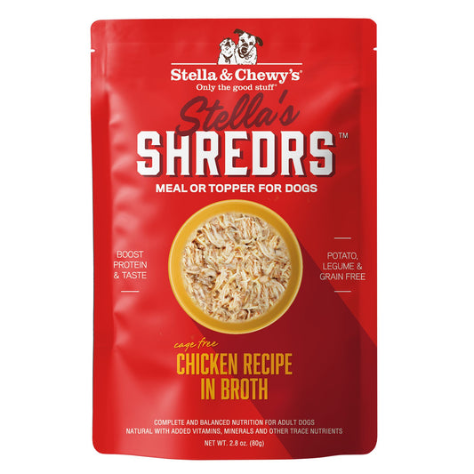 Stella & Chewy Shreds Chicken Pouch Dog Food