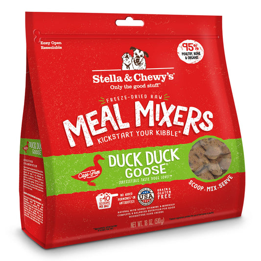 Stella & Chewy Meal Mixers Duck FD Dog Food 18 oz