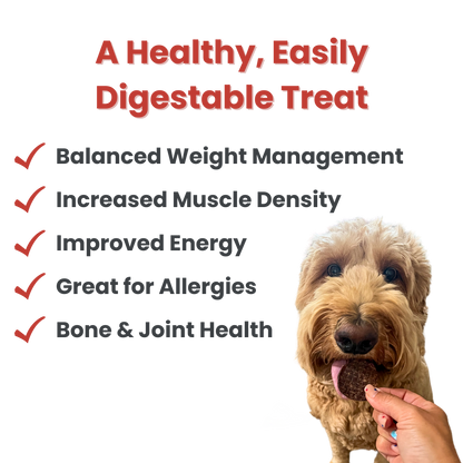 Beef Chips Dog Treats: Standard 4oz