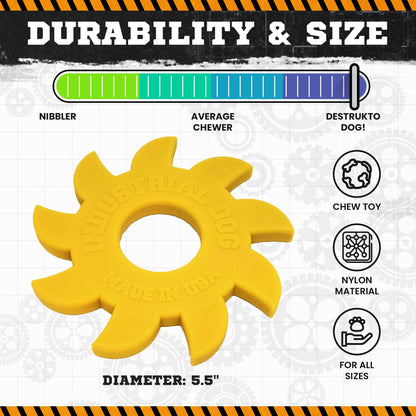 Nylon Circular Saw Blade Chew Toy