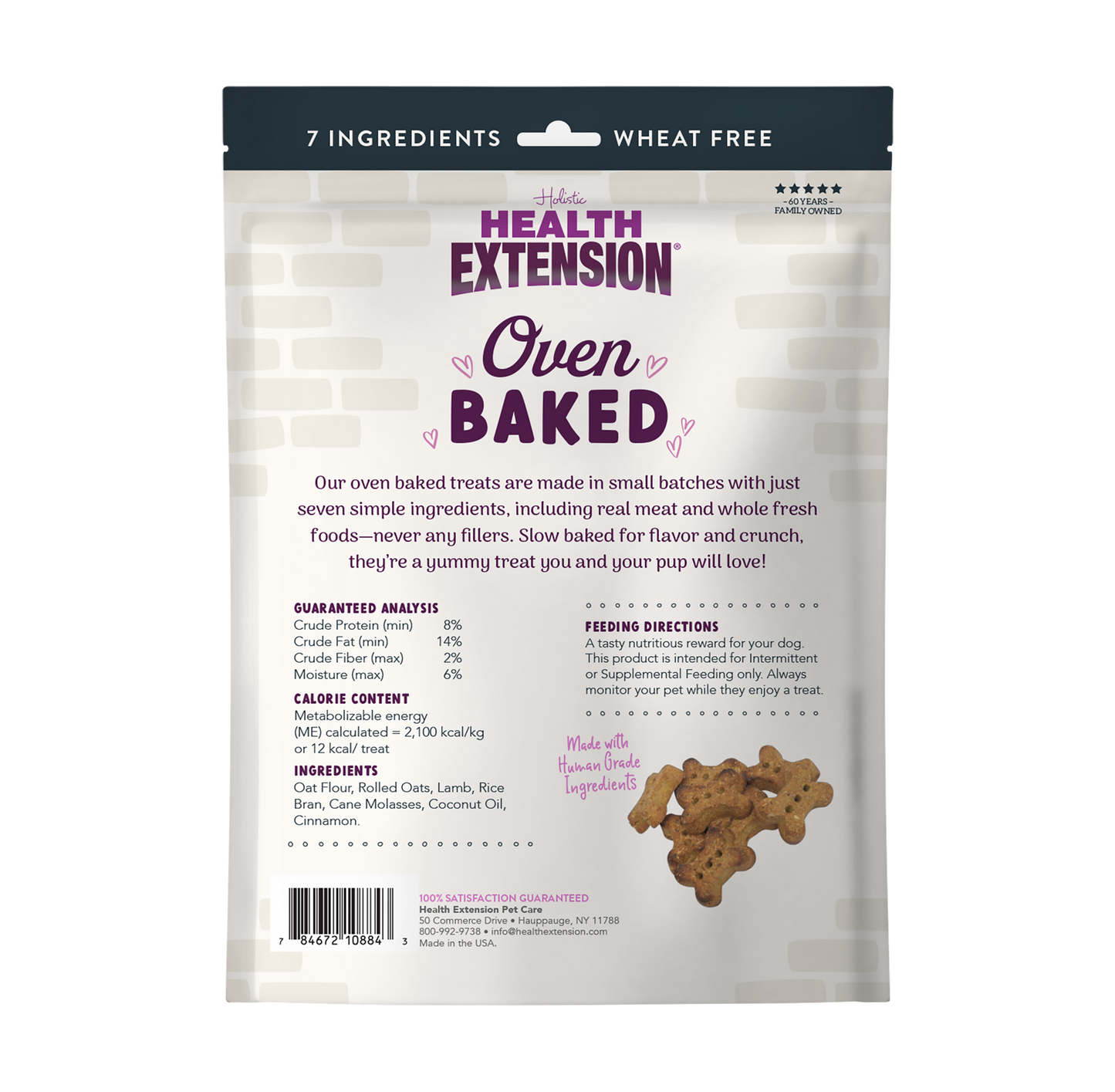 Oven Baked Lamb Treats: 6oz