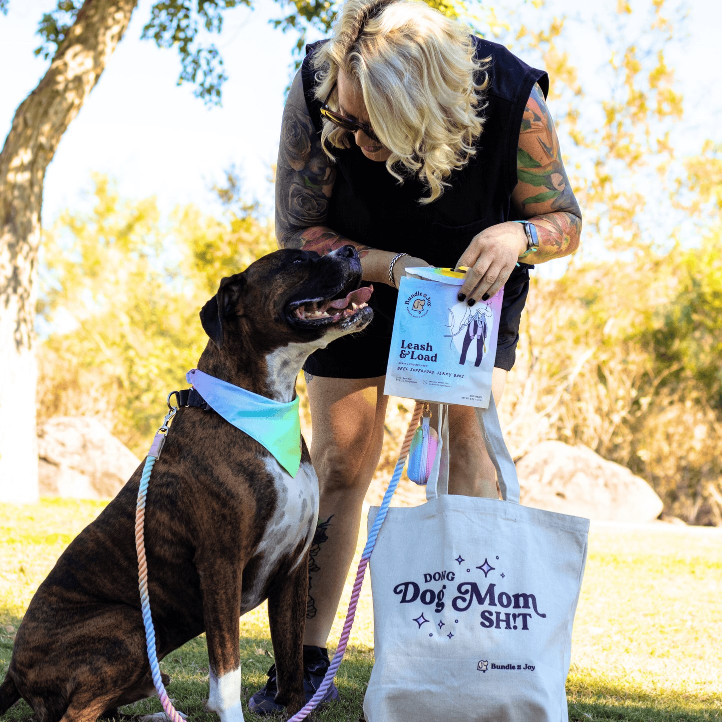 Leash & Load Beef Superfood Jerky Bars for Dogs 5oz