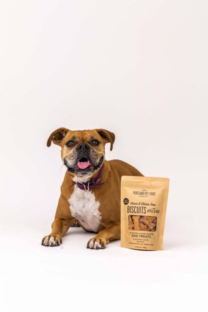 portland pet  Apple & Mint Biscuit Dog Treats