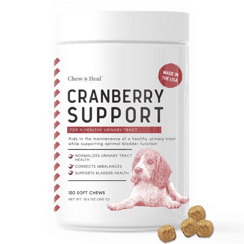Chew + Heal Cranberry Soft Chews