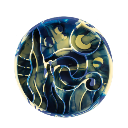 Starry Night Slow Feeder Bowl: Celestial