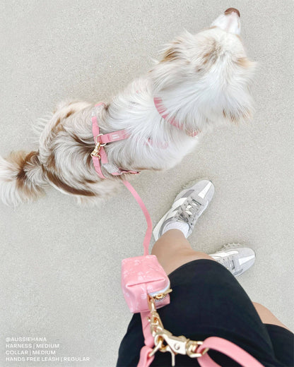 Perfect Pink 4-in-1 Convertible Hands Free Cloud Dog Leash