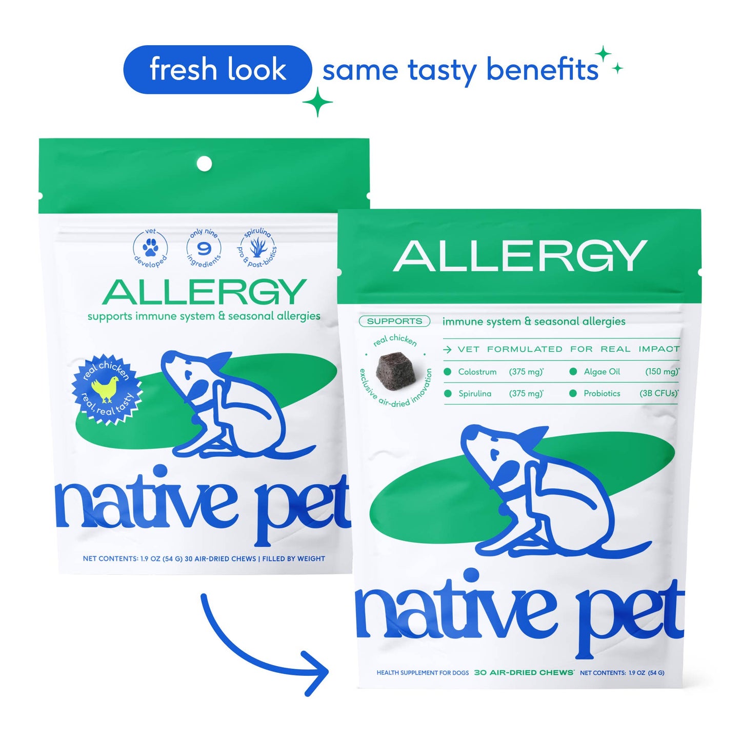 Native Pet Allergy & Immune Chews 60ct
