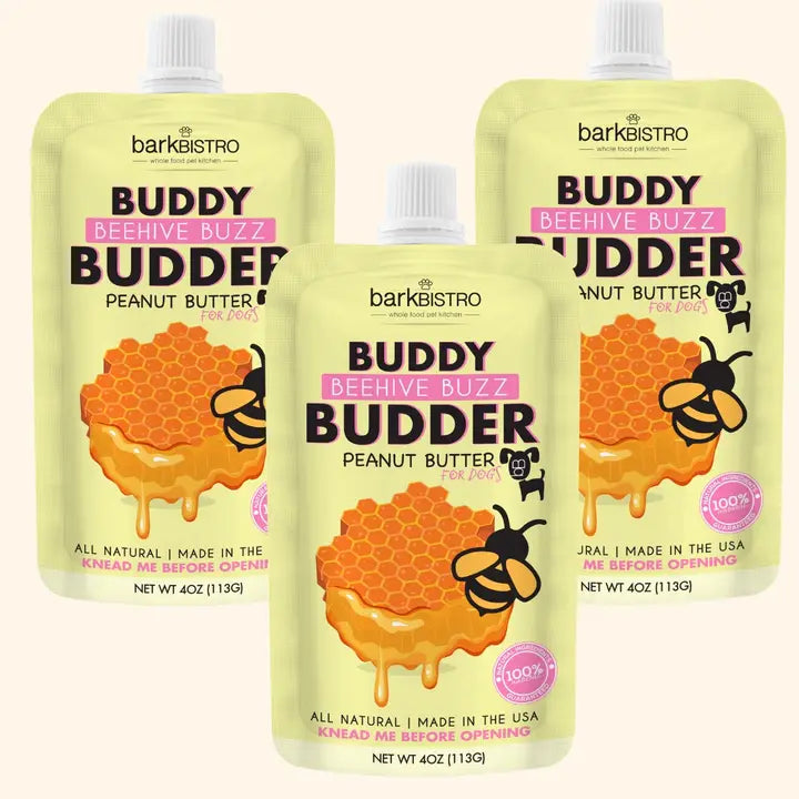 Dog Peanut Butter Beehive Buzz Buddy Budder