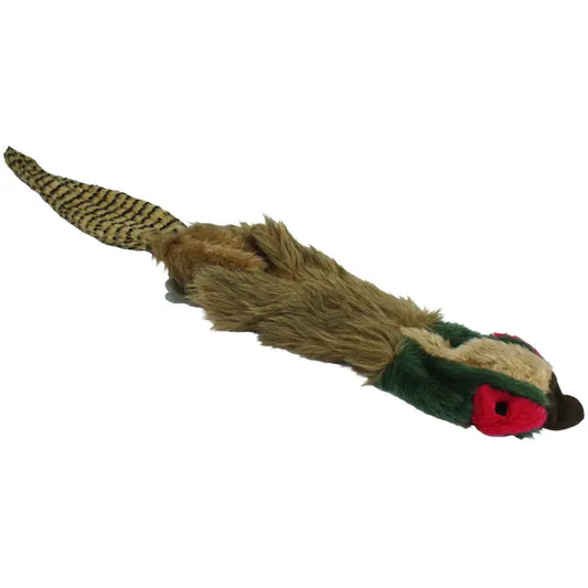 Pheasant Plush Dog Toy