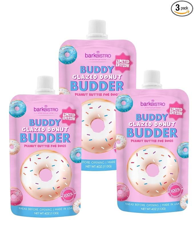 Bark Bistro Glazed Donut Peanut Butter For Dogs