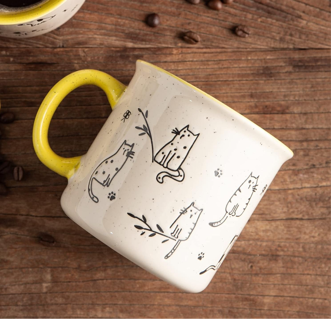 Cat coffee mug