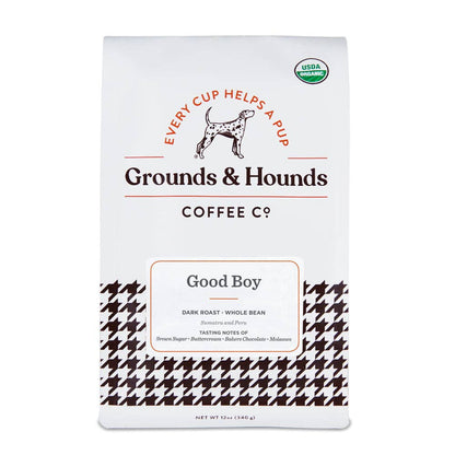 Good Boy Dark Roast Coffee: Whole Bean