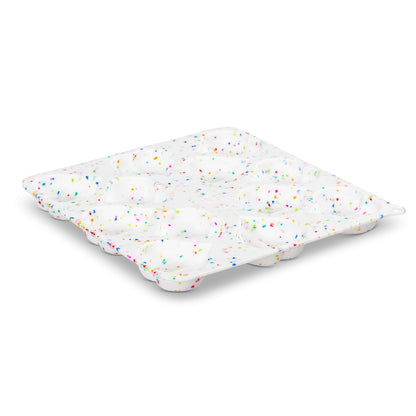Confetti Heart Shape Silicone Bake and Freeze Dog Treat Molds