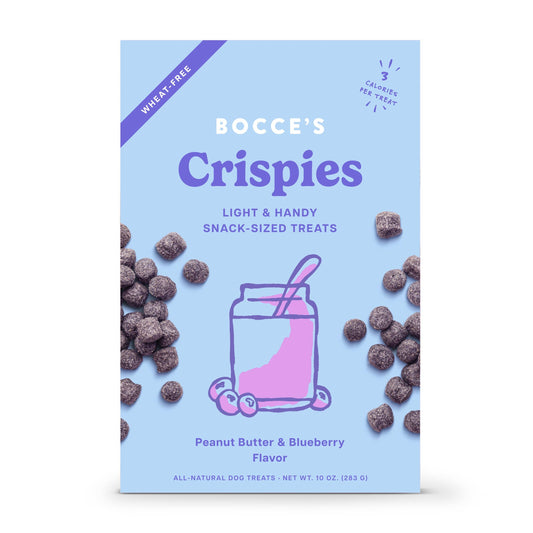 Bocce's Bakery PB + Blueberry Crispies Dog Treats
