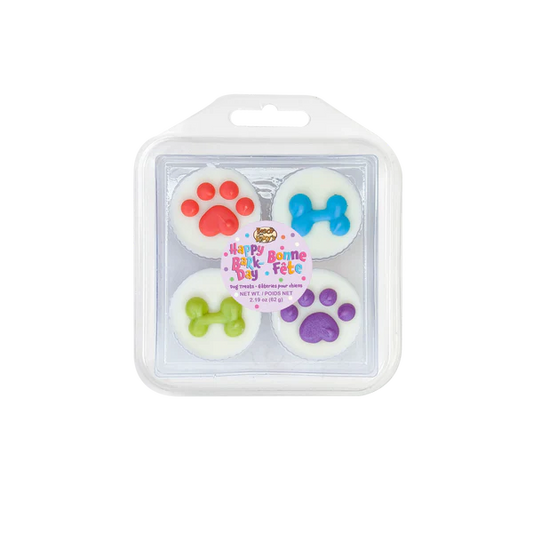 Peanut Butter Flavoured Treat Cups Dog Birthday Treat