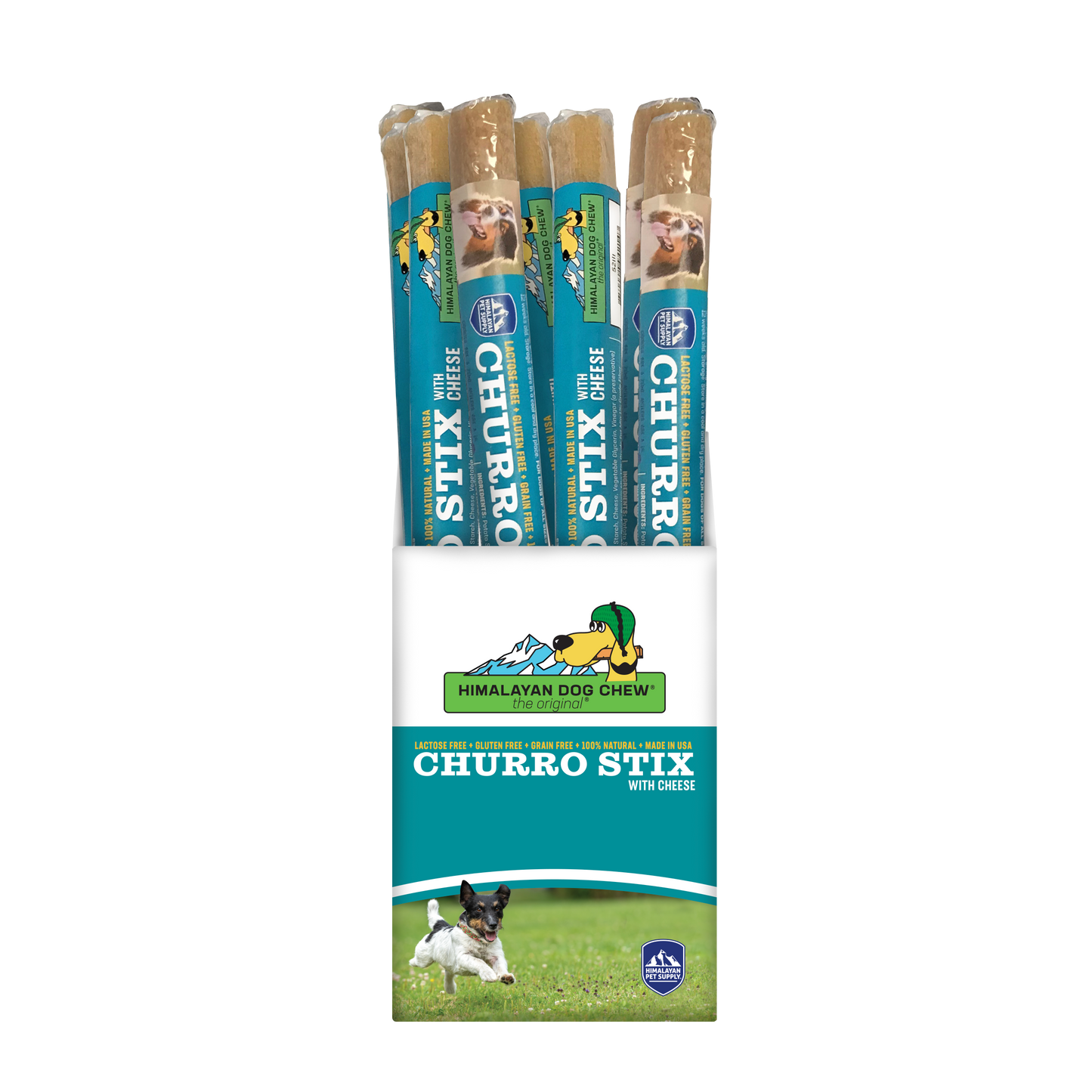 Himalayan Dog Chew Churro 10" Cheese