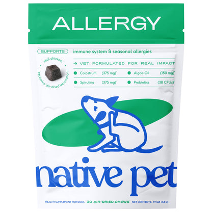 Native Pet Allergy & Immune Chews 60ct