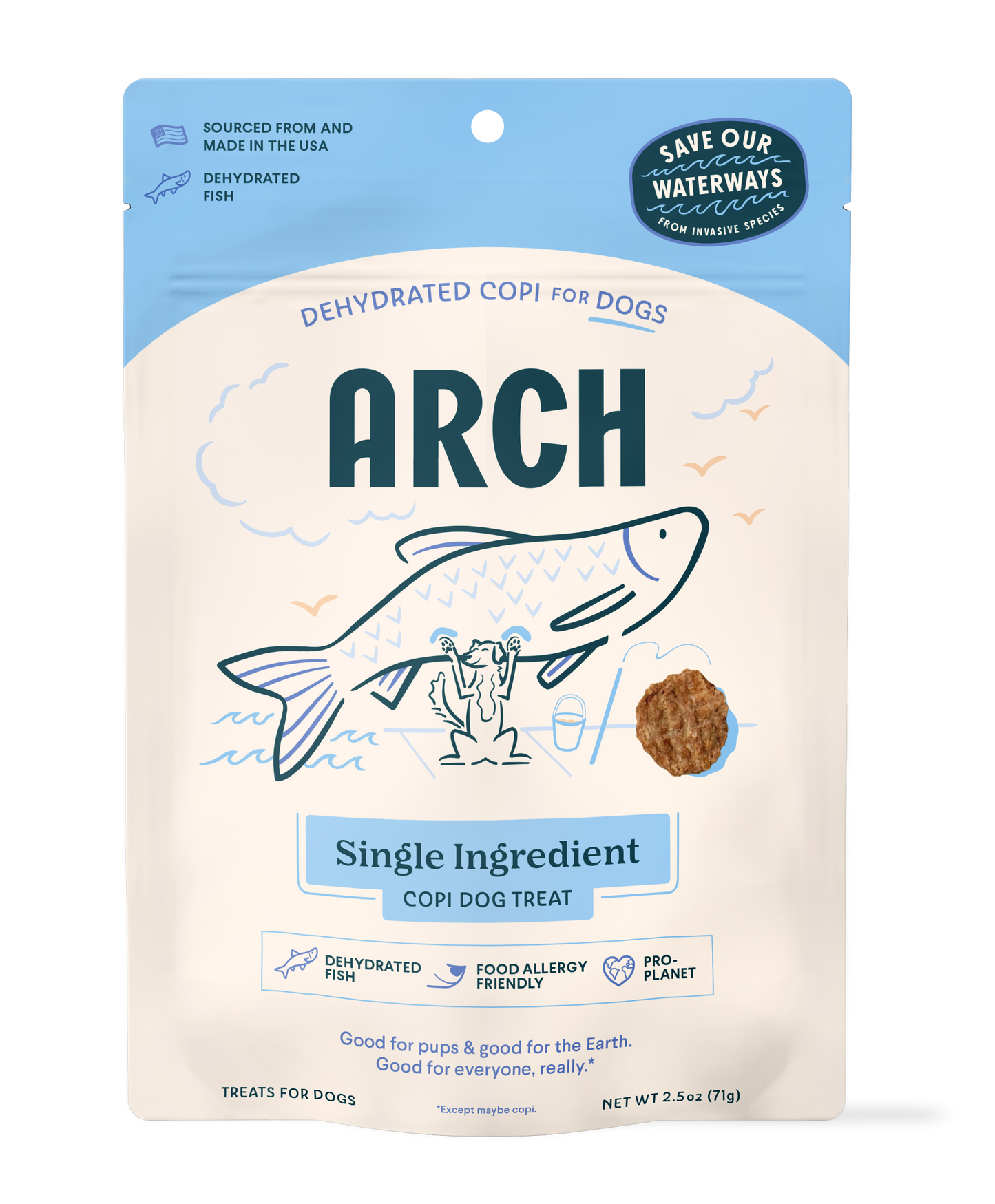 Arch Eco-Friendly Fish Treat For Dogs