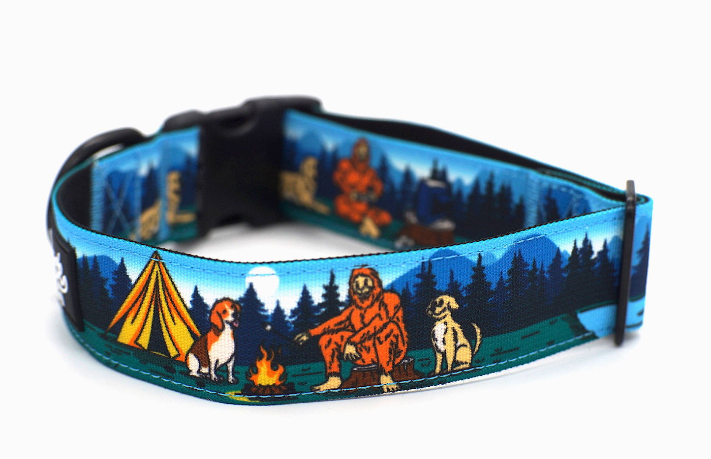 Bigfoot and Friends Dog Collar