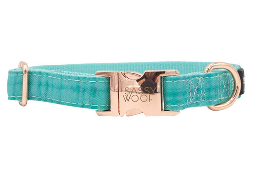 Dog Collar - Wag Your Teal