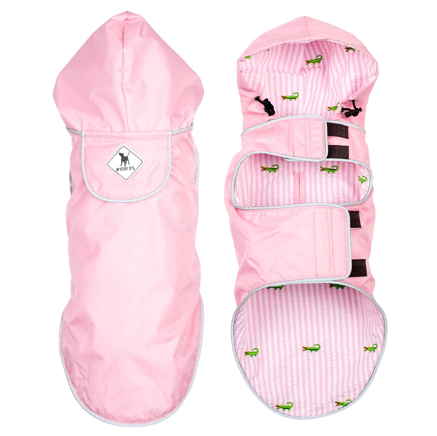 Seattle Slicker Jacket: Pink / Medium