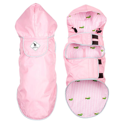 Seattle Slicker Jacket: Pink / Medium