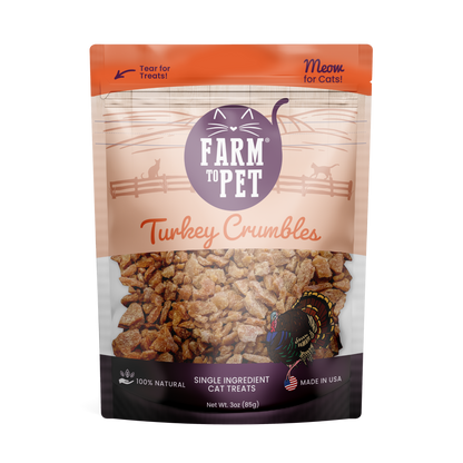 Turkey Crumbles Cat Treats