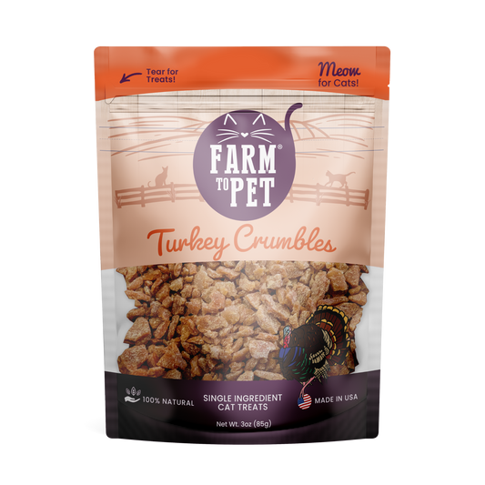 Turkey Crumbles Cat Treats