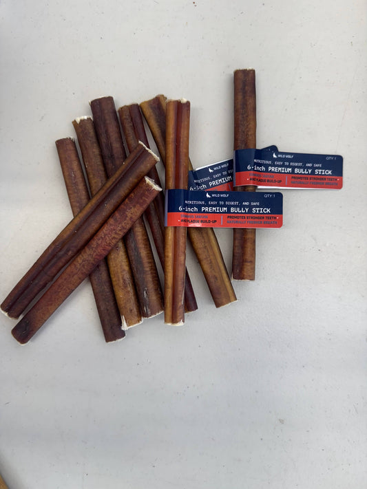 Wild Wolf 6-inch Bully Stick