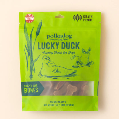 Polka Dog Lucky Duck Dog Treats