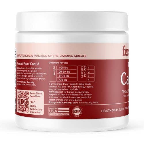 Fera Pets Cardiac Support for Dogs and Cats