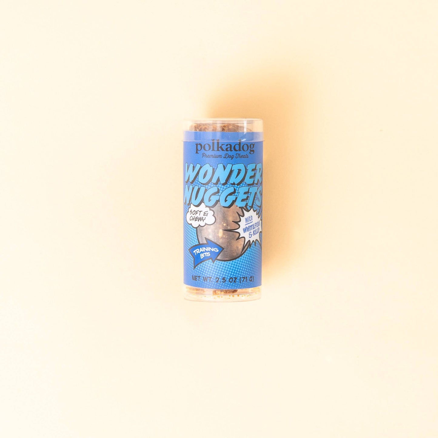 Polkadog Wonder Nuggets, Whitefish & Kelp - 2.5oz - Dog Treats